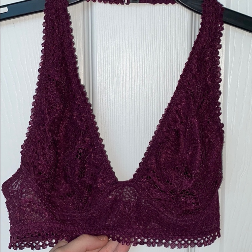 Maroon Bralette